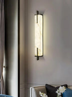 Alabaster-Rechteck-Wandleuchte „Calliope“