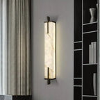 Alabaster-Rechteck-Wandleuchte „Calliope“