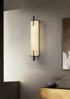Alabaster-Rechteck-Wandleuchte „Calliope“