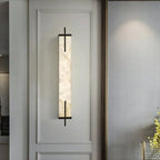 Alabaster-Rechteck-Wandleuchte „Calliope“