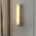 Alabaster Rechteckige Wandleuchte