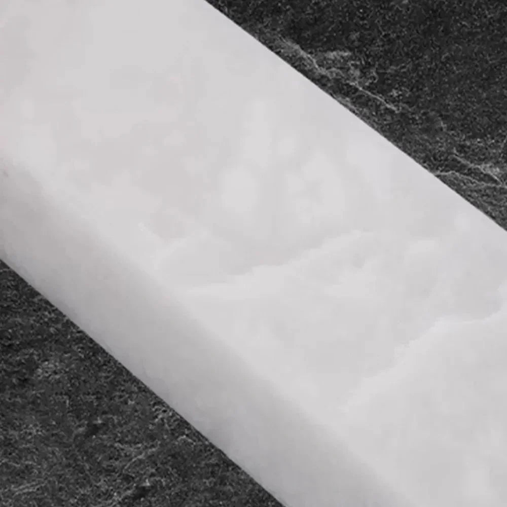Alabaster Rectangle Wall Sconce