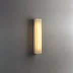 Alabaster Rechteckige Wandleuchte
