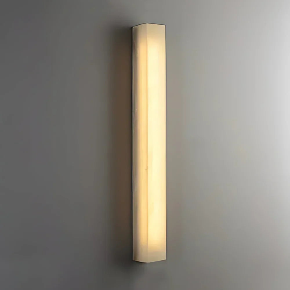 Alabaster Rectangle Wall Sconce