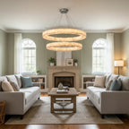 Alabaster Rivage Round Chandelier