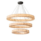 Alabaster Rivage Round Chandelier