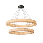 Alabaster Rivage Round Chandelier
