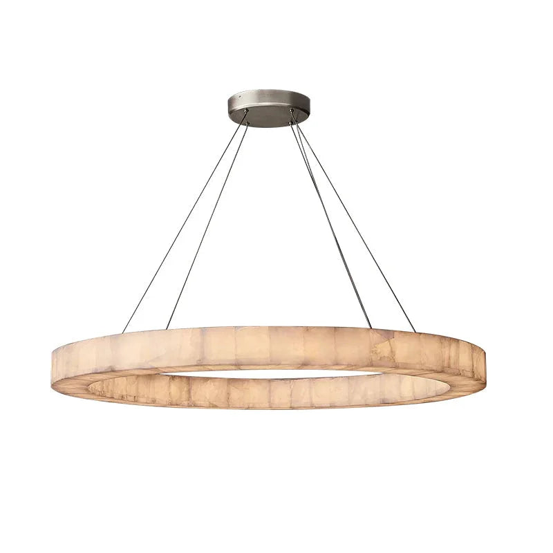 Alabaster Rivage Round Chandelier