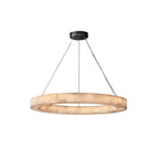 Alabaster Rivage Round Chandelier