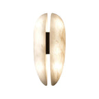 Alabaster-Wandleuchte Veil