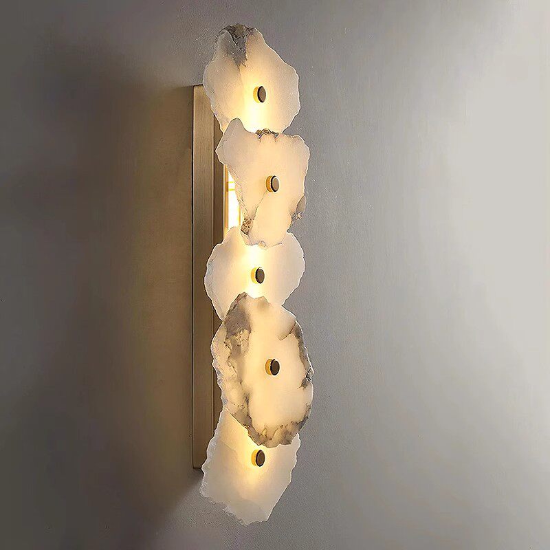 Alabaster Cascade Wall Sconce