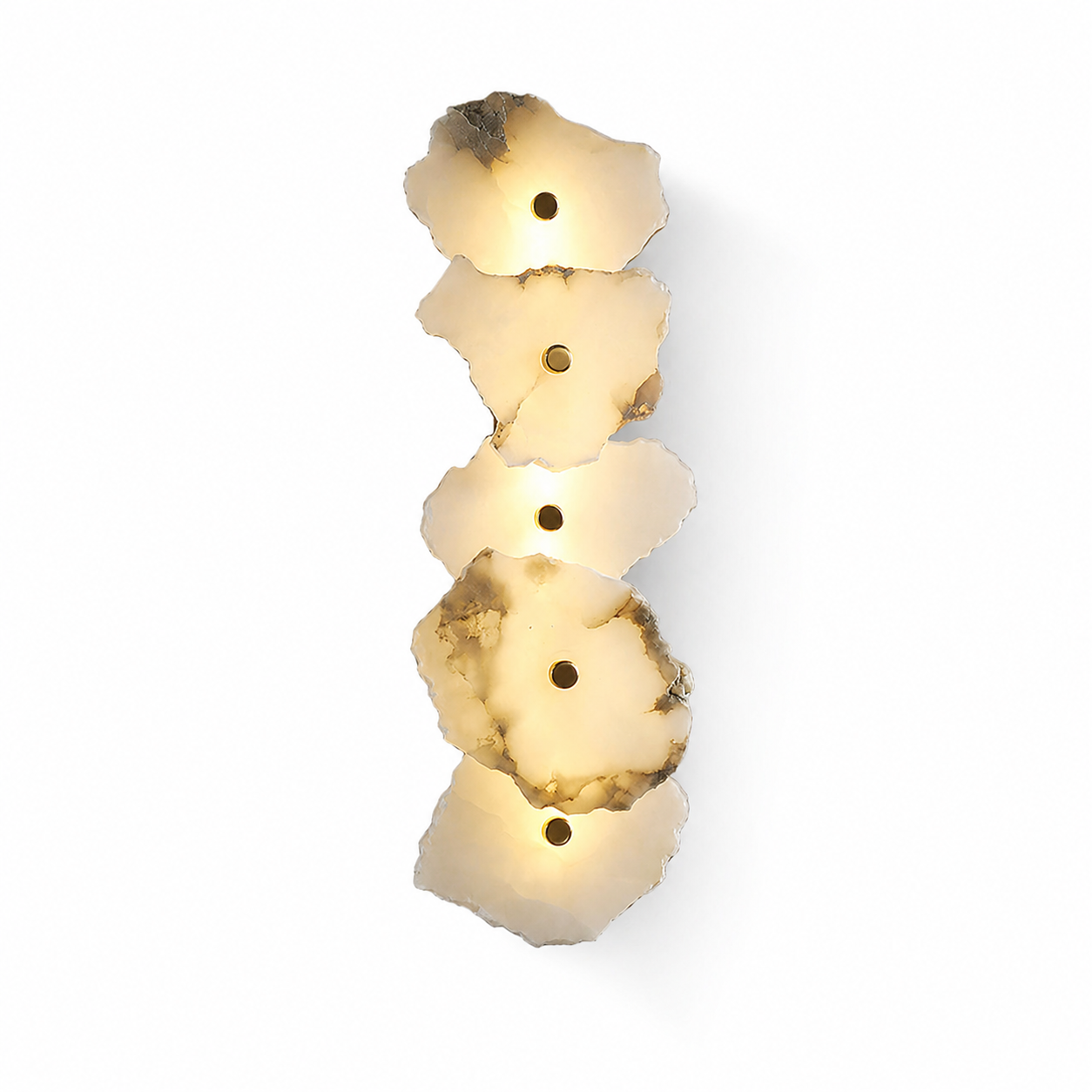 Alabaster Cascade Wall Sconce