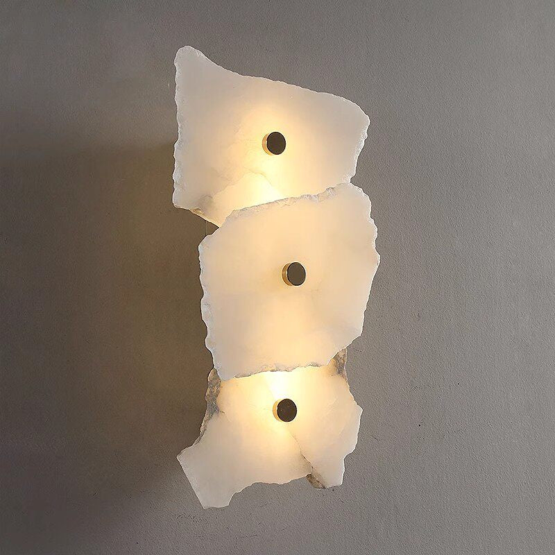 Alabaster Cascade Wall Sconce