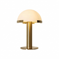 Alabaster Dome Table Lamp
