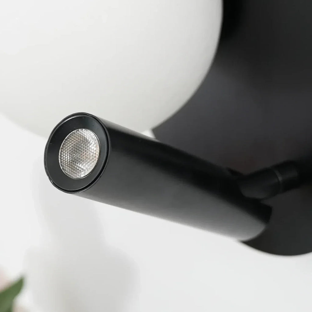 Close Up View of Adjustable Spot Light Cylinder and Bracket Details