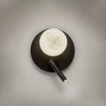 Illuminated Modern Adjustable Spot Wall Sconce Top View Studio Display