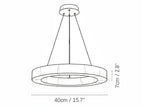 Alabaster Rivage Round Chandelier