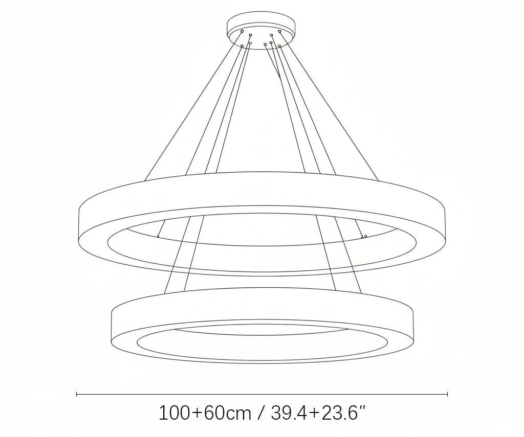 Alabaster Rivage Round Chandelier