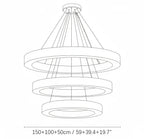 Alabaster Rivage Round Chandelier