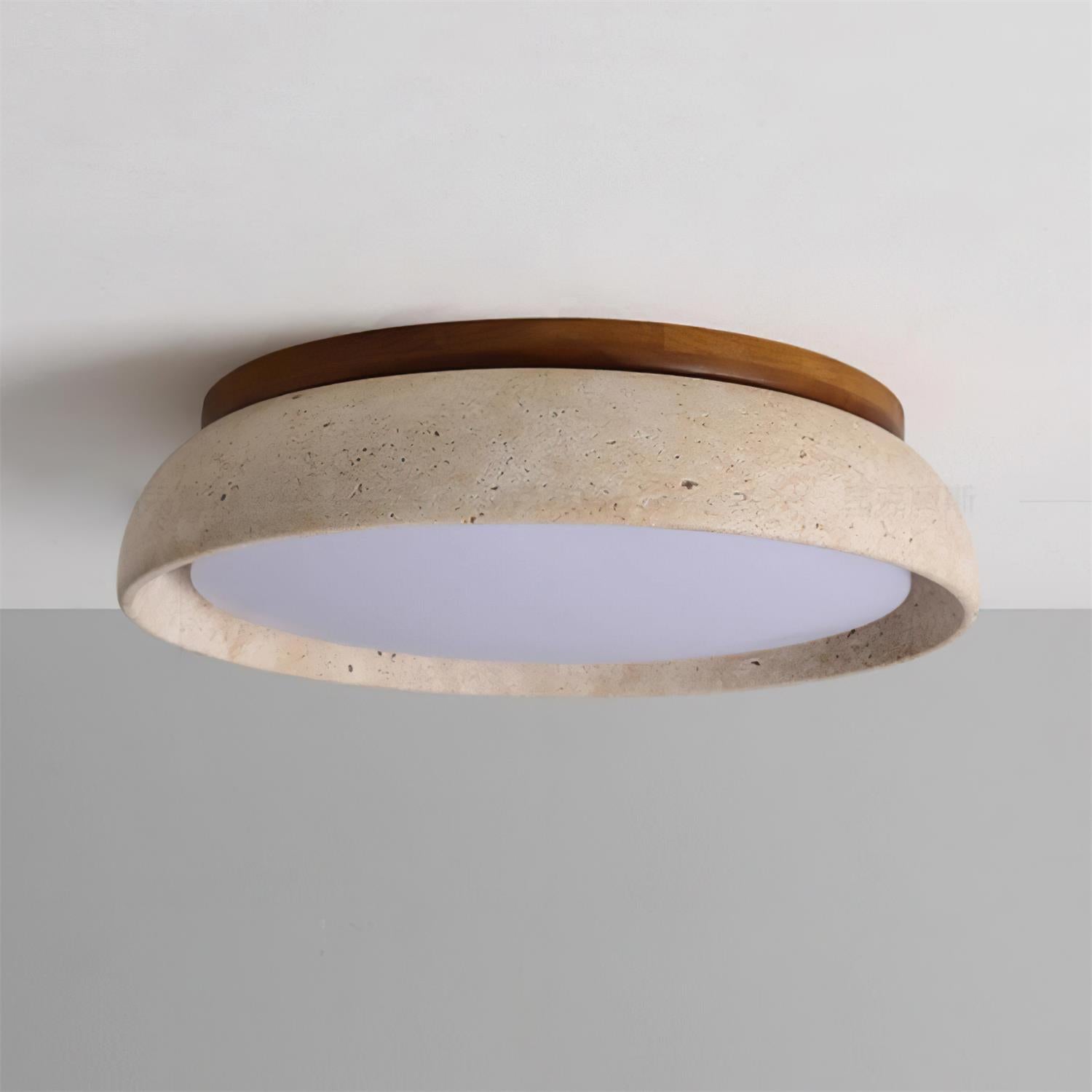 Alora Travertine Ceiling Light