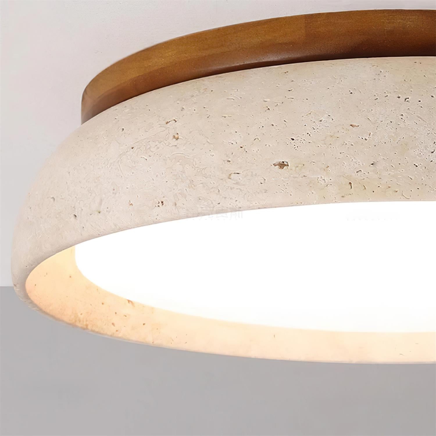 Alora Travertine Ceiling Light