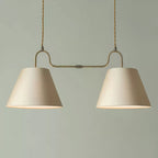 Althea Linen Dual Island Pendant Lamp