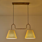 Althea Linen Dual Island Pendant Lamp