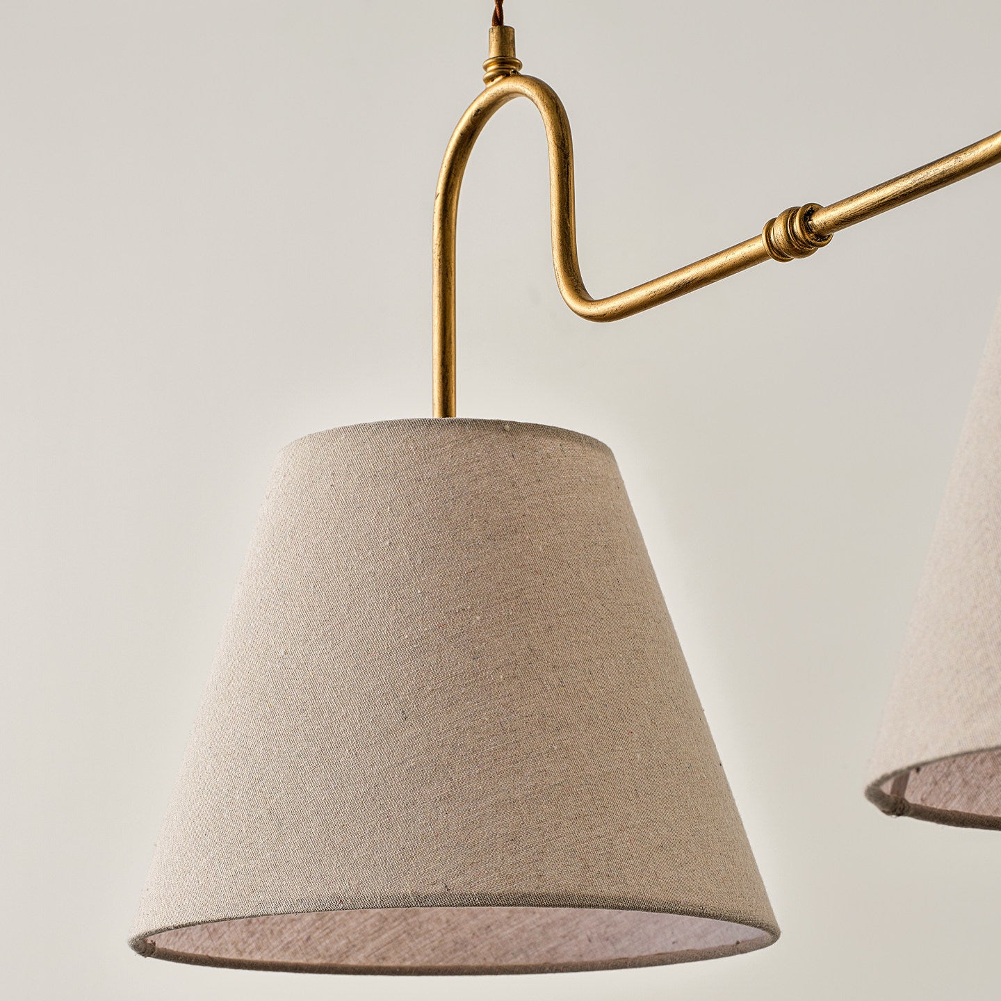 Althea Linen Dual Island Pendant Lamp