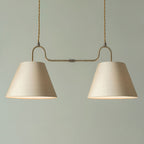 Althea Linen Dual Island Pendant Lamp