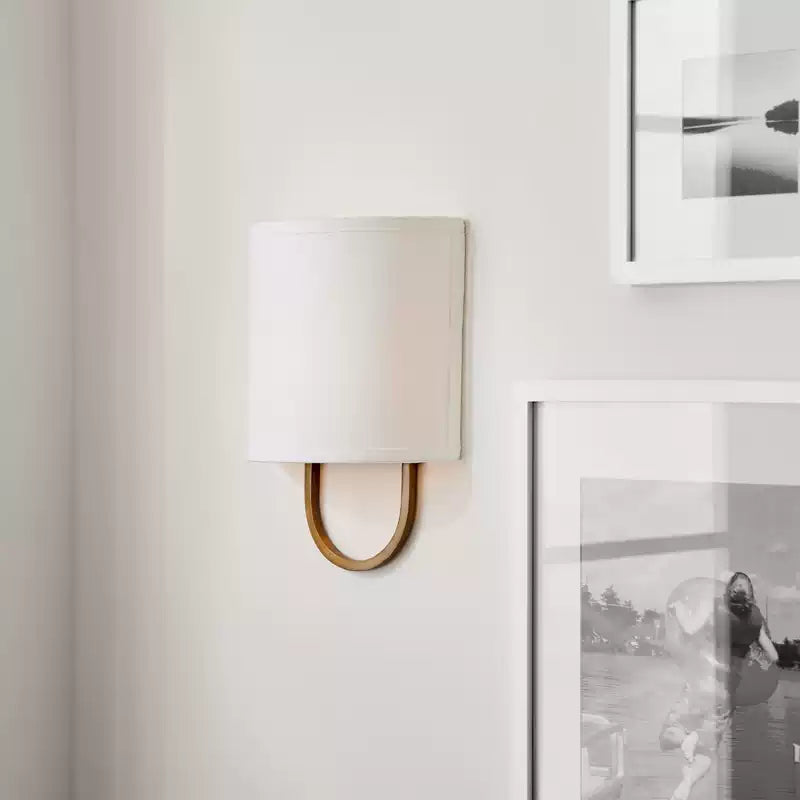 Althea Linen Loop Wall Sconce