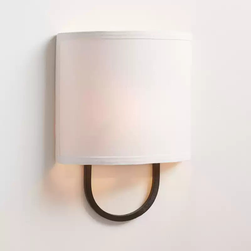 Althea Linen Loop Wall Sconce