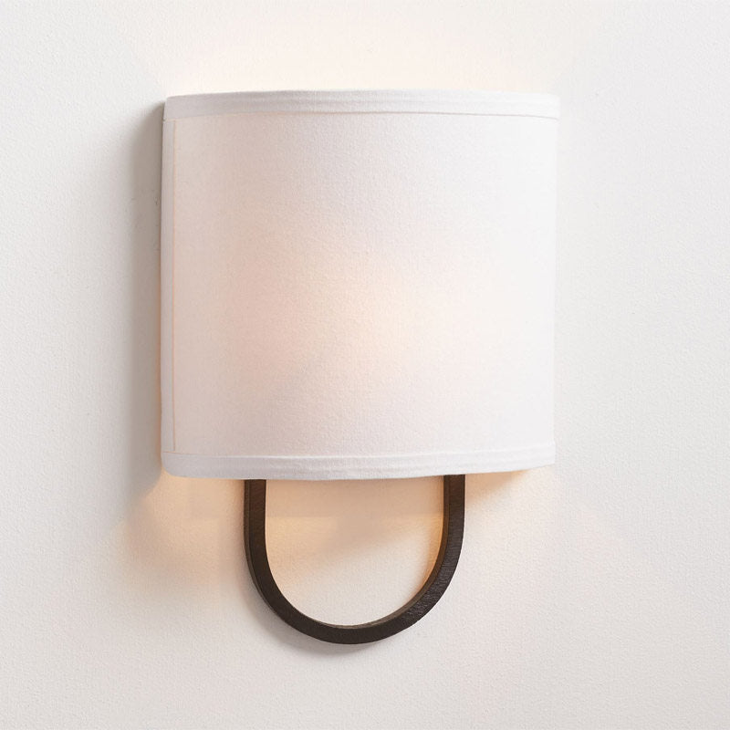 Althea Linen Loop Wall Sconce