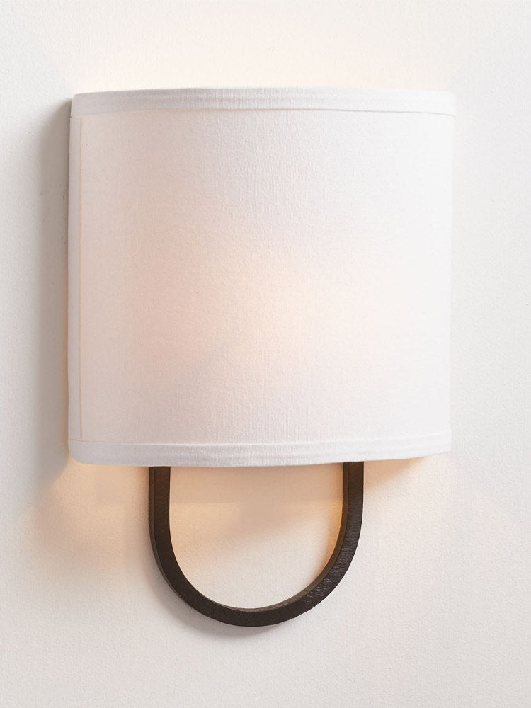 Althea Linen Loop Wall Sconce