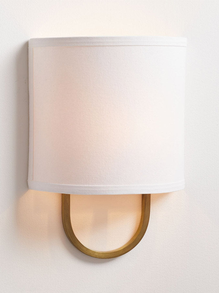 Althea Linen Loop Wall Sconce