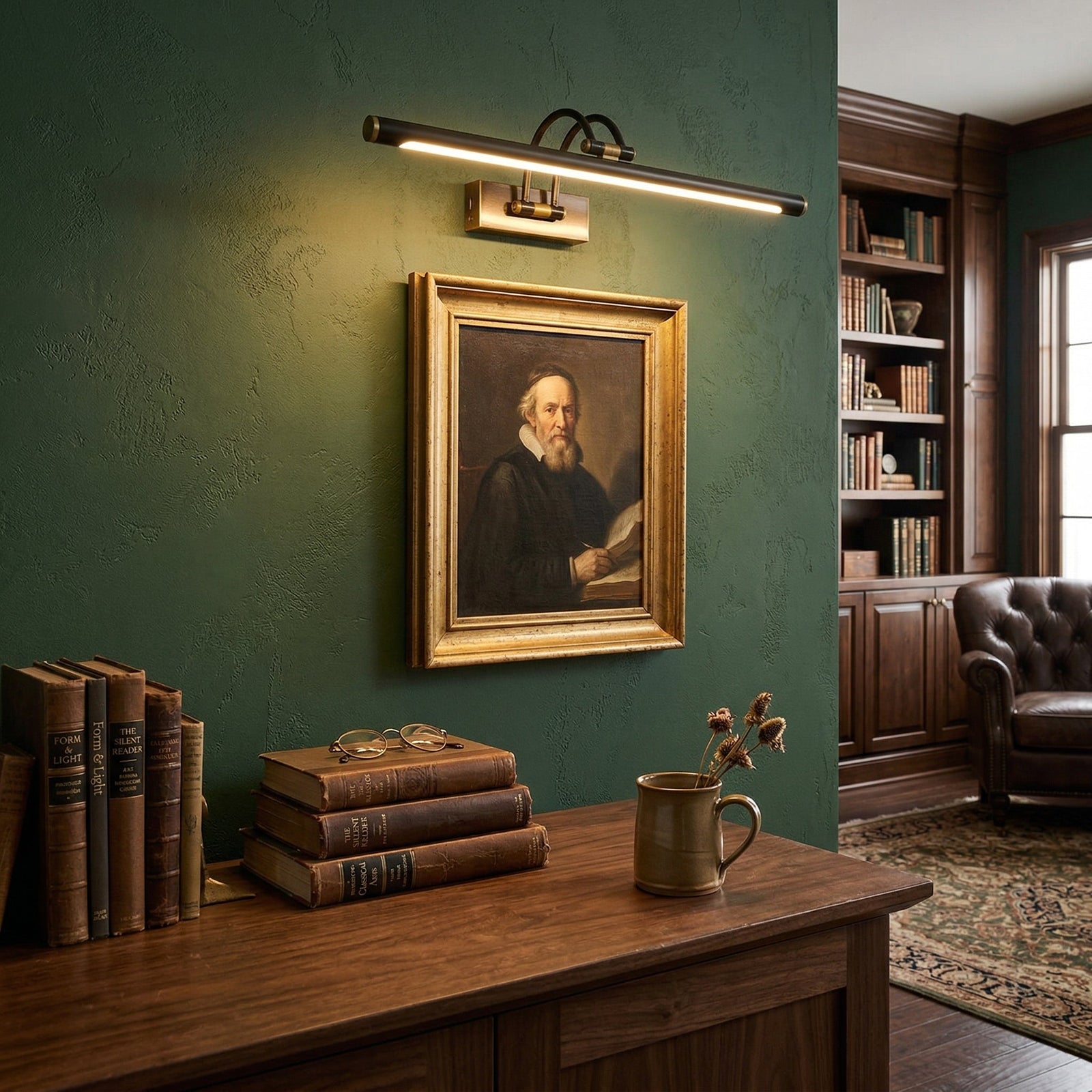 Alton Brass Rechargeable Wall Lamp
