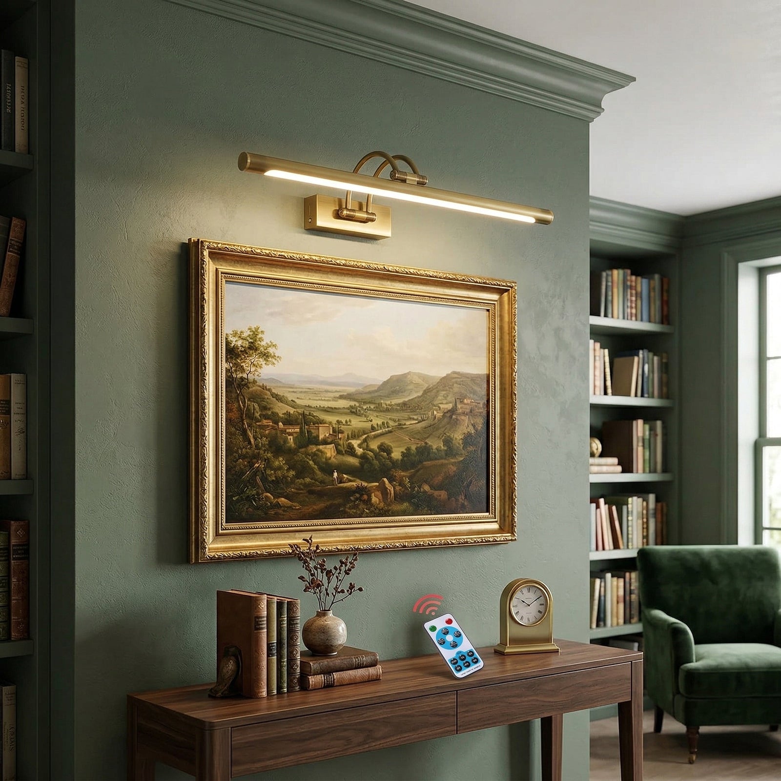 Alton Brass Rechargeable Wall Lamp