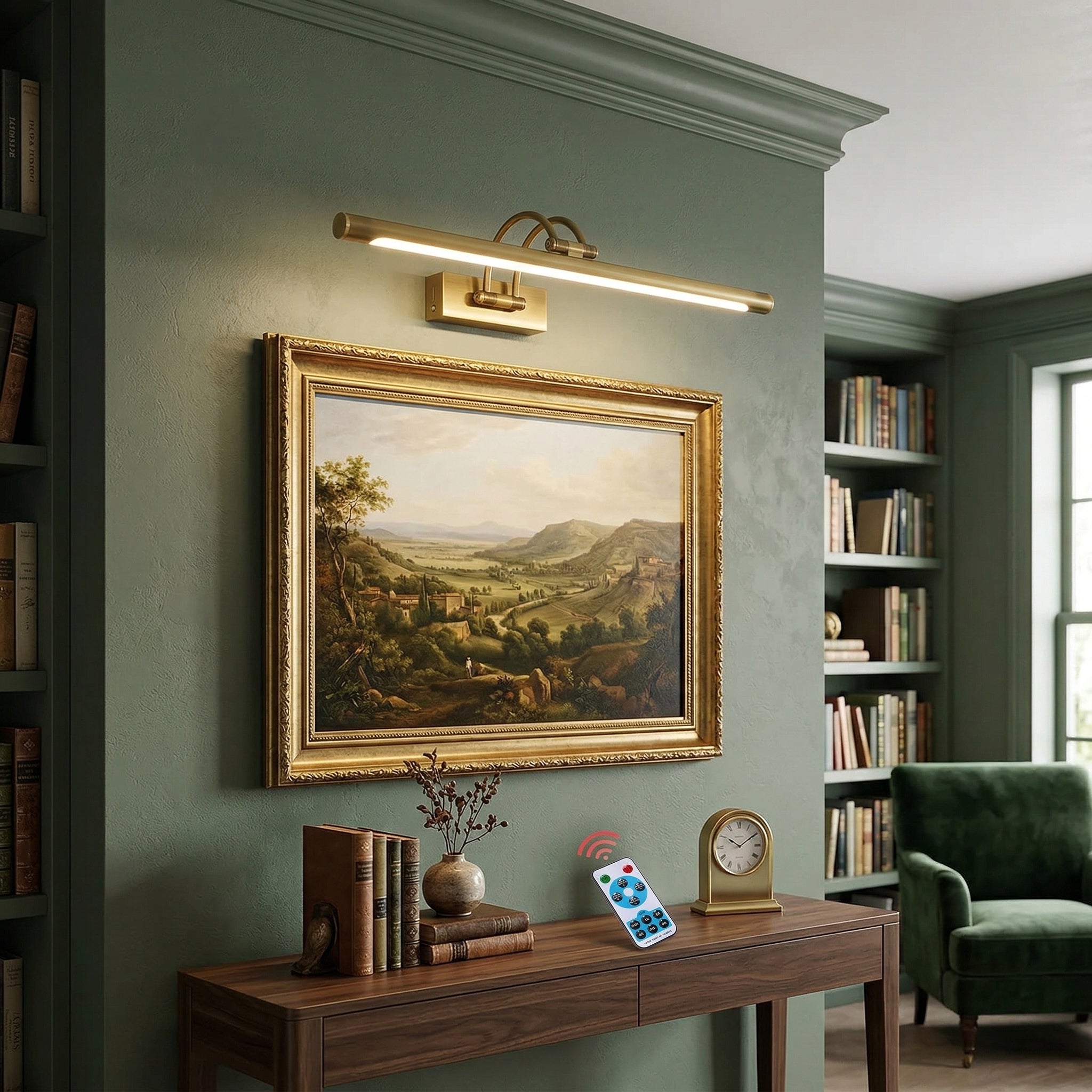 Alton Brass Rechargeable Wall Lamp