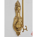 Antique Bronze Rose Wall Sconce