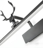 Close Up View of Black Antler Picture Light Shade