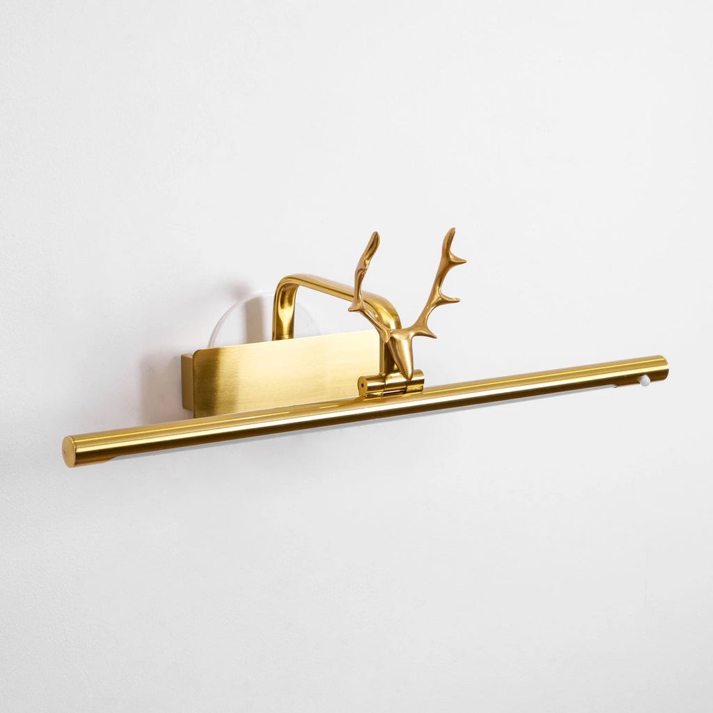 Vintage Antler Picture Lamp Studio Display
