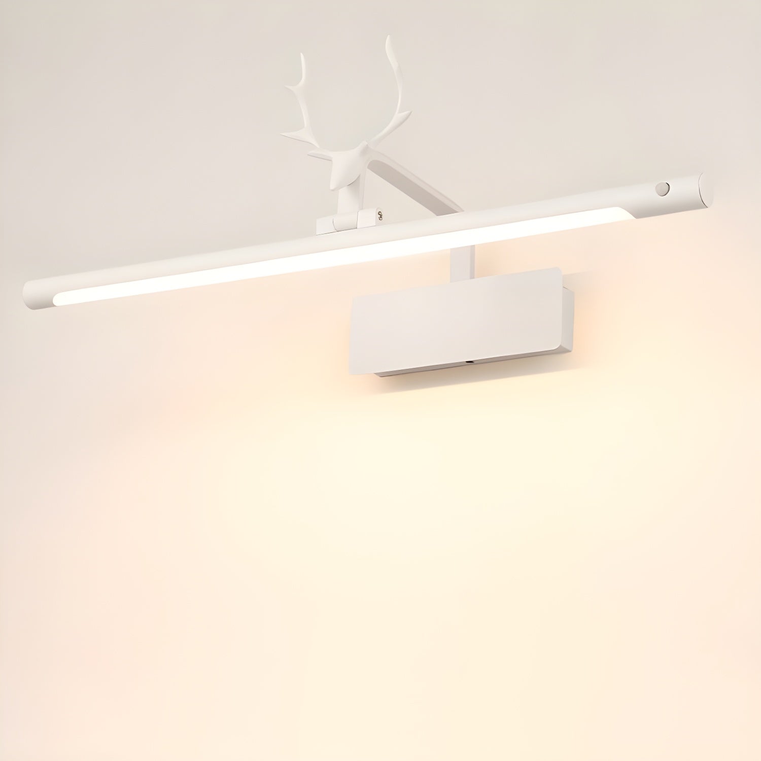 Antler Brass Picture Sconce
