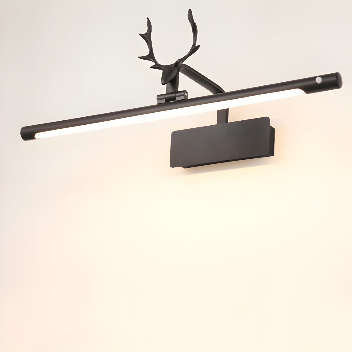Antler Brass Picture Sconce