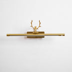 Antler Brass Picture Sconce
