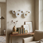Solaris Stone Disc Wall Lamp