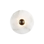 Solaris Stone Disc Wall Lamp