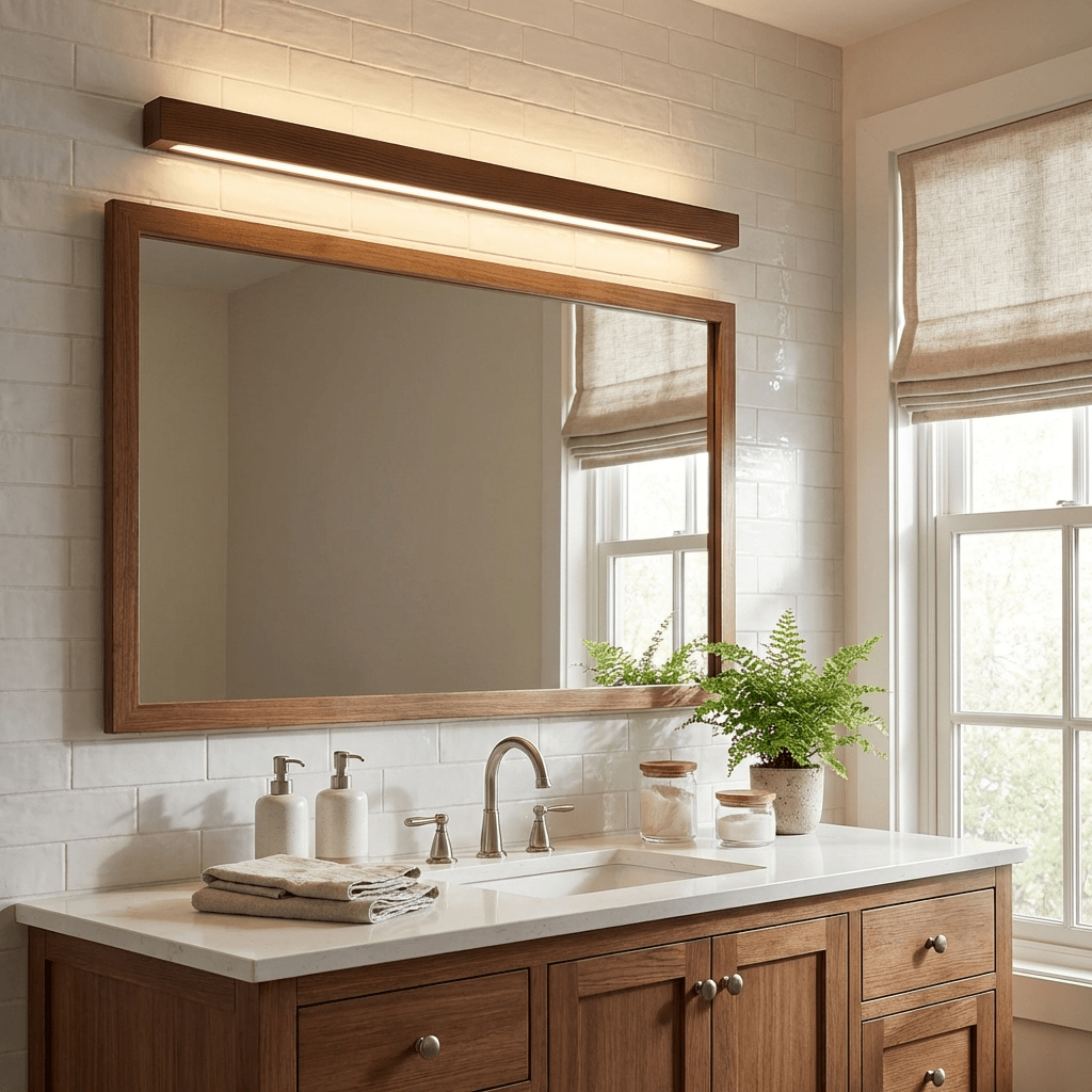 Arlo Linear Wood Wall Light