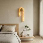 Arlo Loop Alabaster Wall Sconce