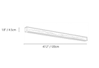 Arlo Linear Wood Wall Light