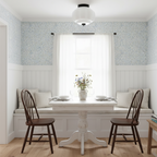 Art Déco Celadon-Deckenlampe mit Rippenstruktur