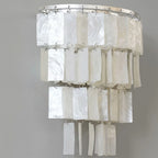 Artisan Shell Rectangle Wall Lamp